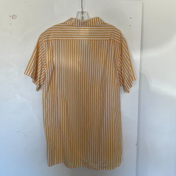 Levi's Yellow/White Striped Button Down Shirt - Picture 5 of 6